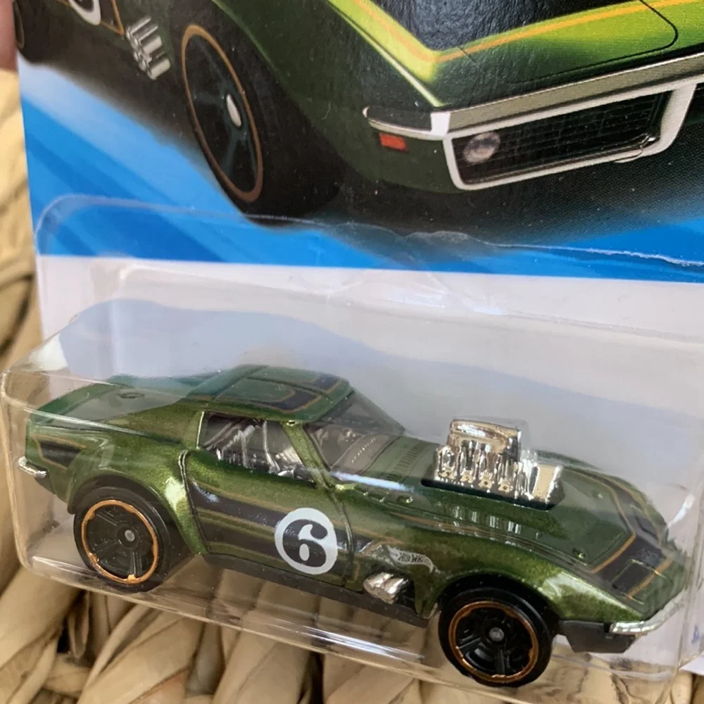 1968 Corvette Gas Monkey Garage Hot Wheels Chevy Chevrolet Green 68 Race Car 🆕